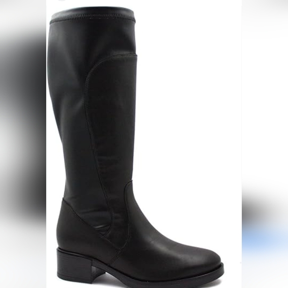 Aquatalia Shoes - Aquatalia Tall Riding Boots Leather Side Zip 9 Knee-High.Very Good Condition